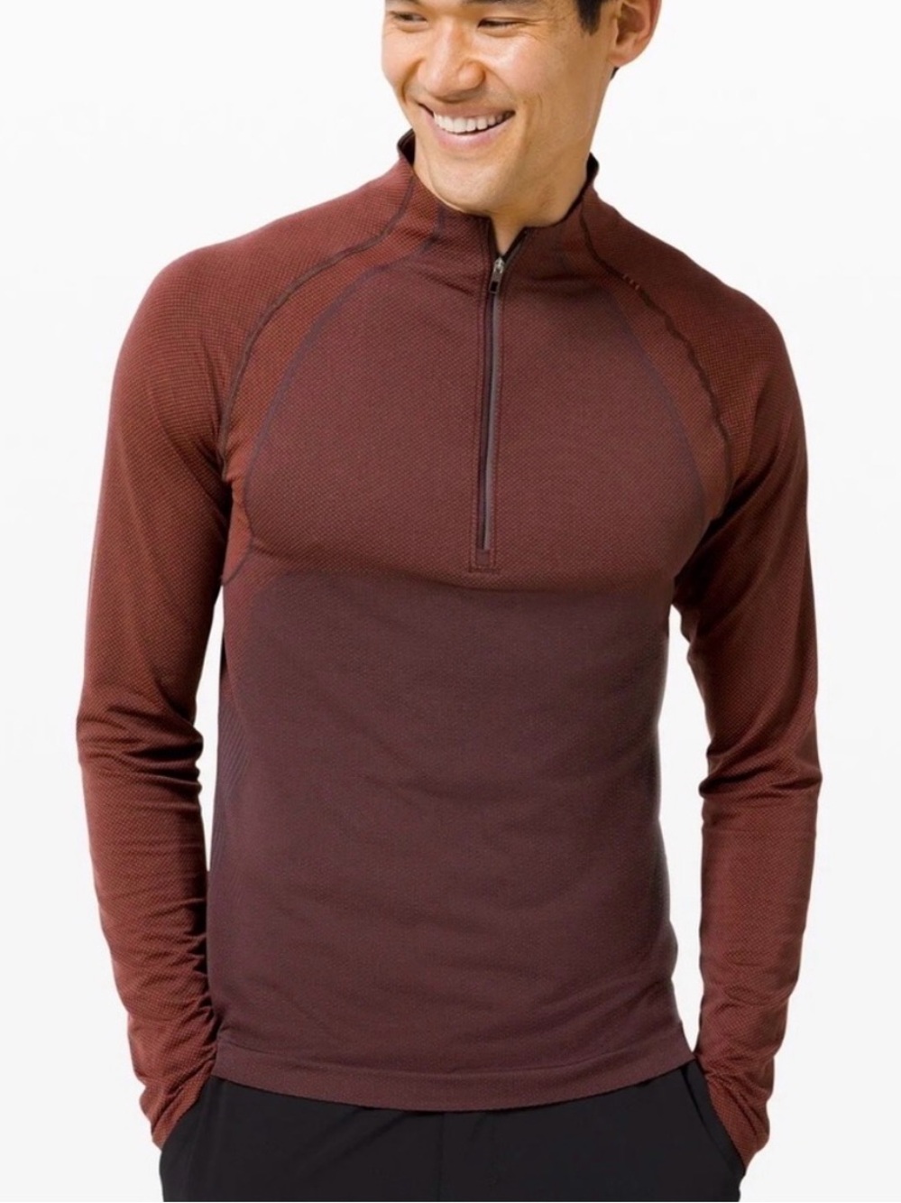 Lululemon Metal Vent Tech Midweight Half Zip Large